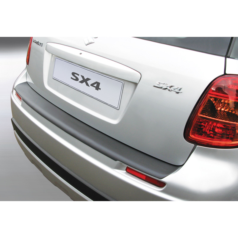 ABS Rear bumper protector  Suzuki SX-4 Black