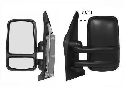 spiegel, arm 7 cm, rechts Opel Movano, 1999-2003