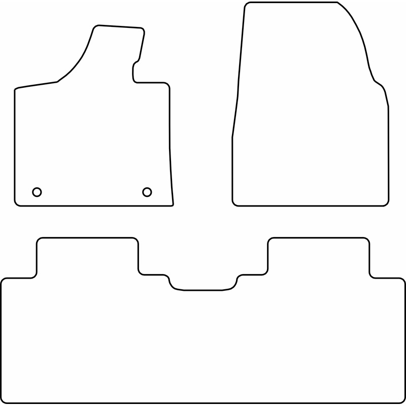 Set velour car mats  Leapmotor C10 2024-