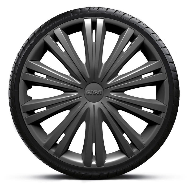 Set wheel covers Giga 14-inch gun-metal