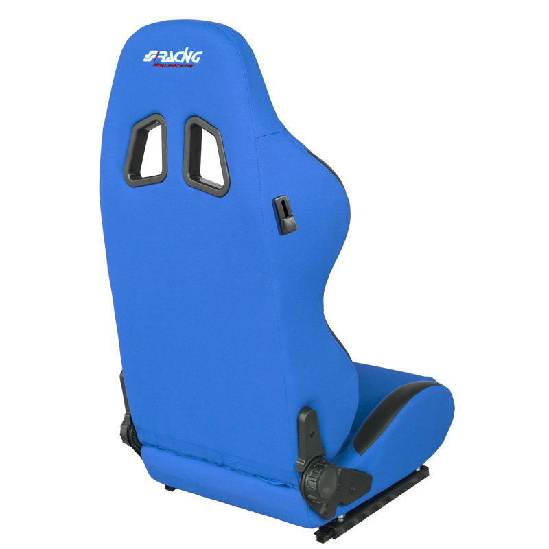 Simoni Racing Sport Seat Jenson - Blue - Dual-Side Reclinable - incl. Sliders