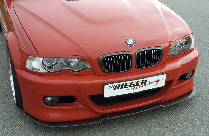 Spoilerzwaard voor Frontbumper BMW E46 M3-Look vanaf 2002 Rieger