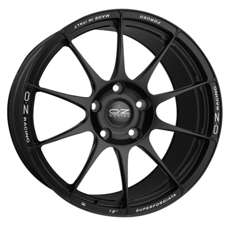Velgen OZ Superforgiata 5 Fori matt black 11x19 inch 5x130 ET65