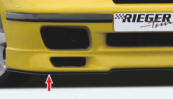 Spoilerzwaard voor Frontbumper opel Calibra Rieger