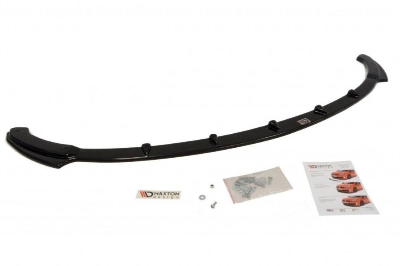 Voorspoiler passend voor BMW Z4 E85 / E86 (Preface model) Glanzend Zwart V.1
