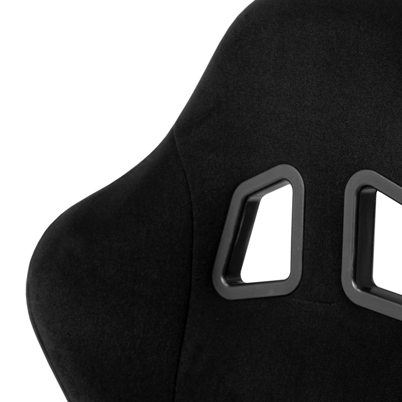 Sport seat 'K12 Small' - Black - Non-reclinable back-rest - incl. slides