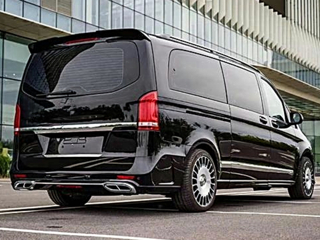 Bodykit passend voor Mercedes V-Klasse W447 15-19 Antraciet Grijs gespoten