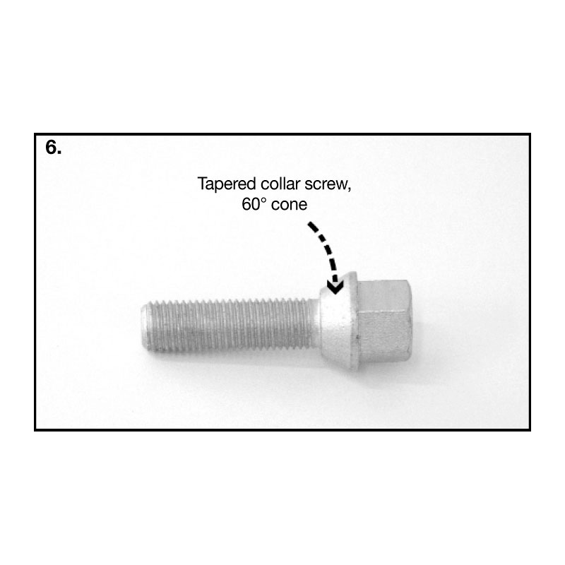 H&R DR-System Wheelspacers 3mm 4x100 - Hub 57,1mm - Bolt size M12x1,5 -  Volkswagen