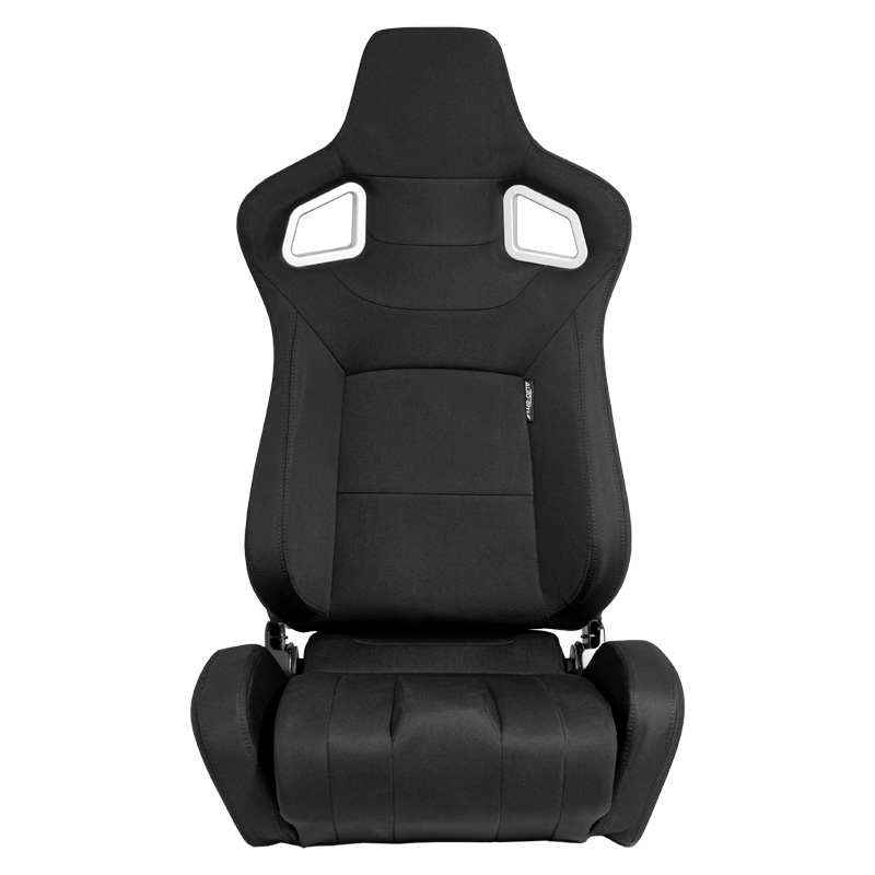 Sport seat 'RS6-II' - Black Fabrics - Dual-side reclinable back-rest - incl. slides