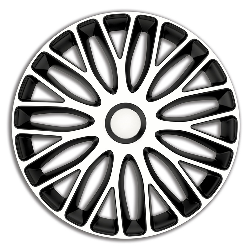 Set wheel covers Mugello 14-inch white/black