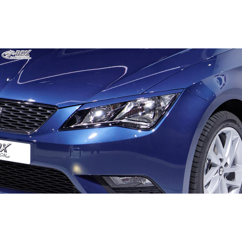 Head light spoilers  Seat Leon 5F SC/5-doors/ST 2013-2020 (ABS)