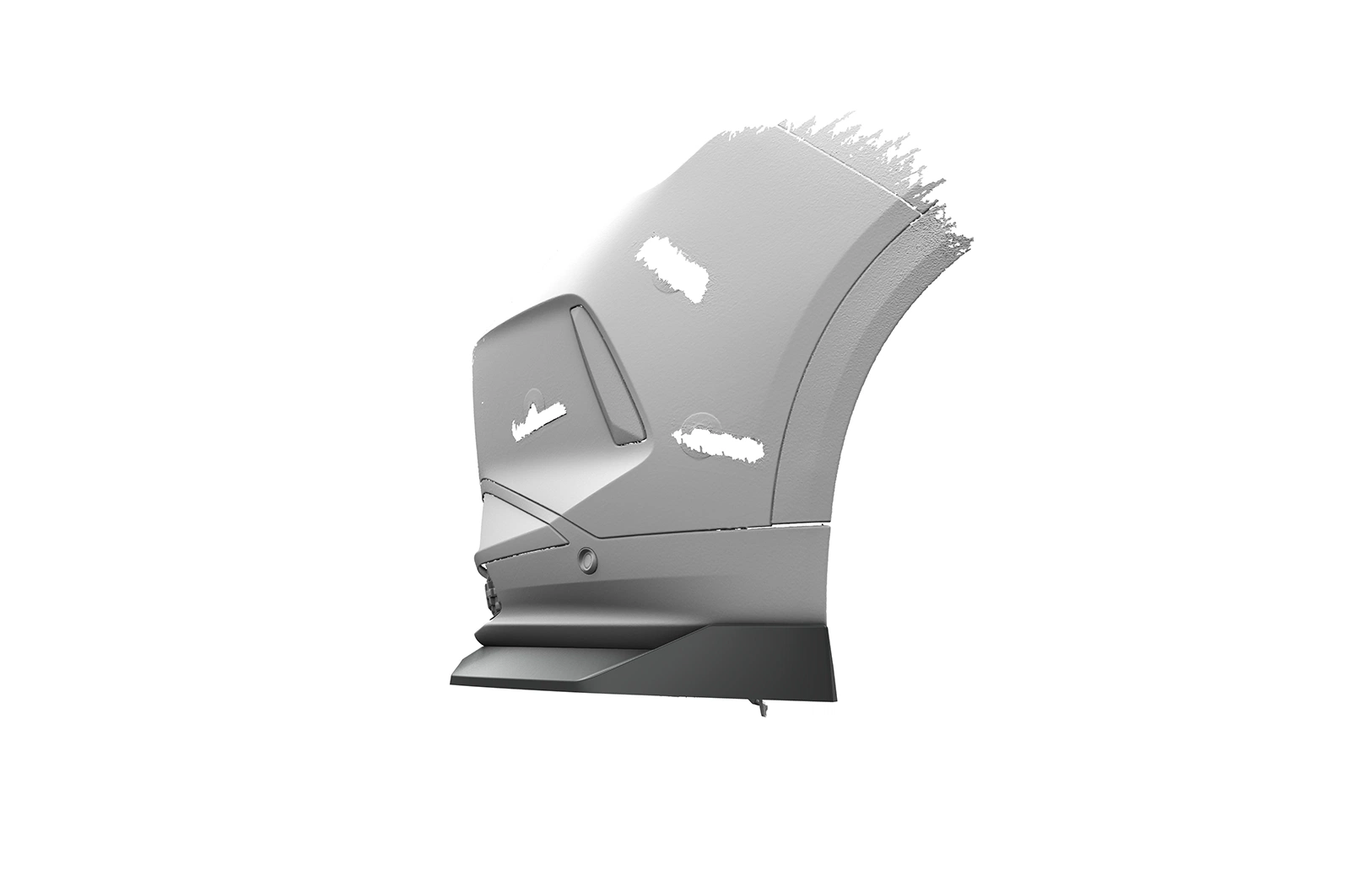 Front Spoiler Opel Grandland (2nd Generation) – CSR Automotive Cup Spoiler Lip High-Gloss Black