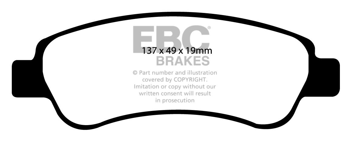 EBC Brakes FIAT BEDRIJFSWAGEN Ducato 2.3 TD (1100/1500/1700kg) 2