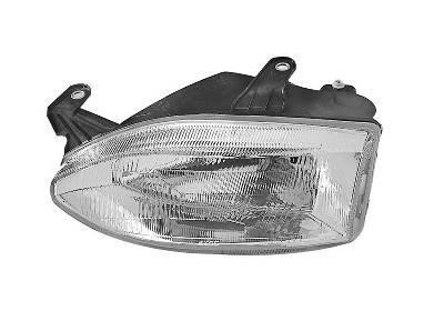 koplamp, H7+H3, rechts Fiat Palio, 1997-2004