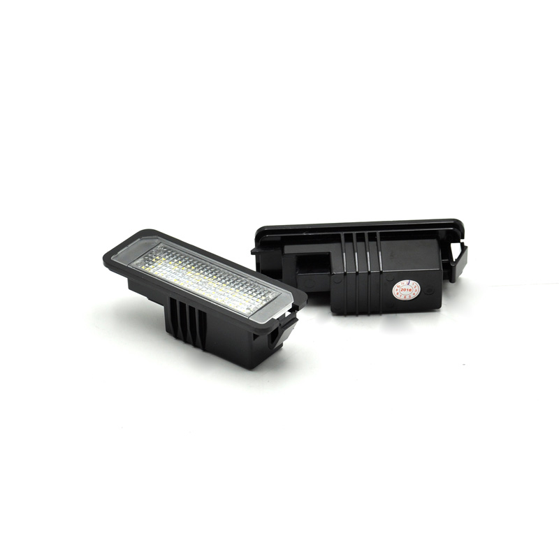 Set LED License Plate Lights  Audi / Volkswagen / Skoda / Seat / Porsche / Bentley various models
