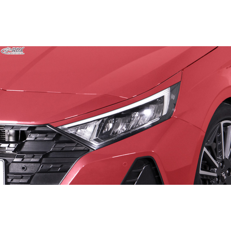 RDX Head light spoilers  Hyundai i20 2020- (ABS)