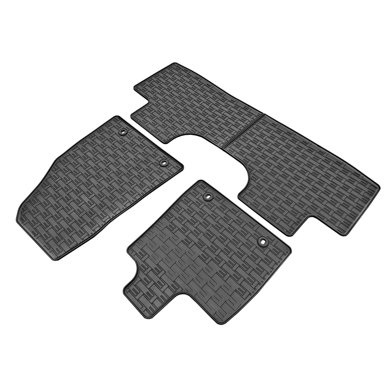 CIKCAR Rubber car mats set  MG S6 (EV) 2025- (3-pieces + fixing system)