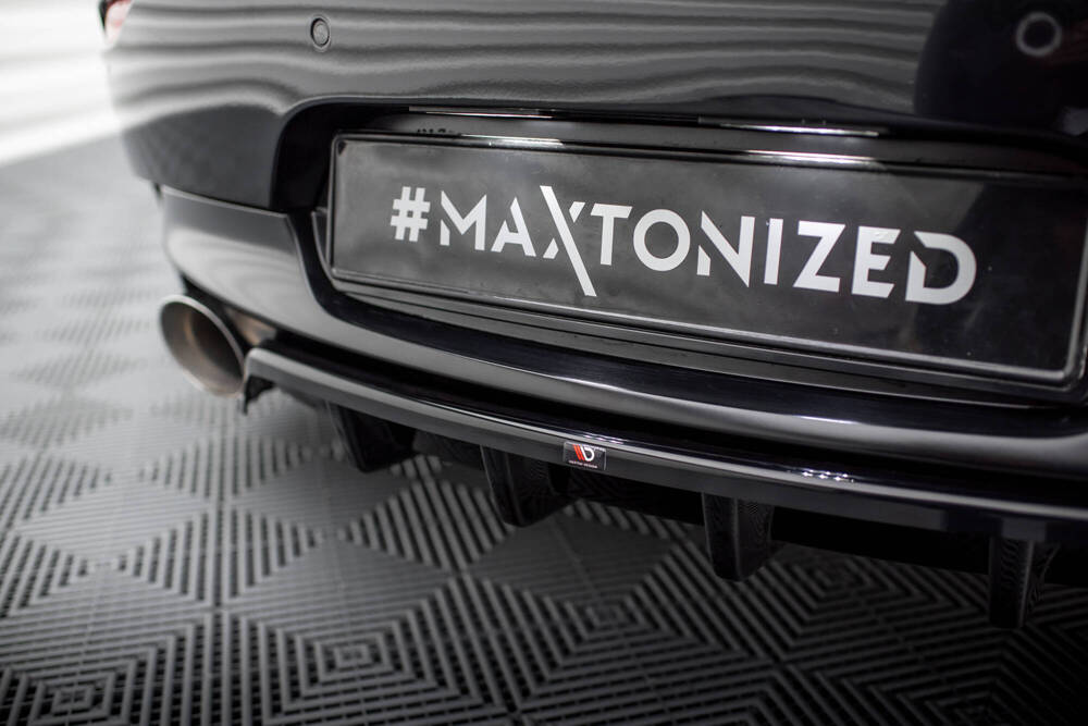 Diffuser passend voor BMW Z4 M Pakket E89 FL Maxton Glans Zwart