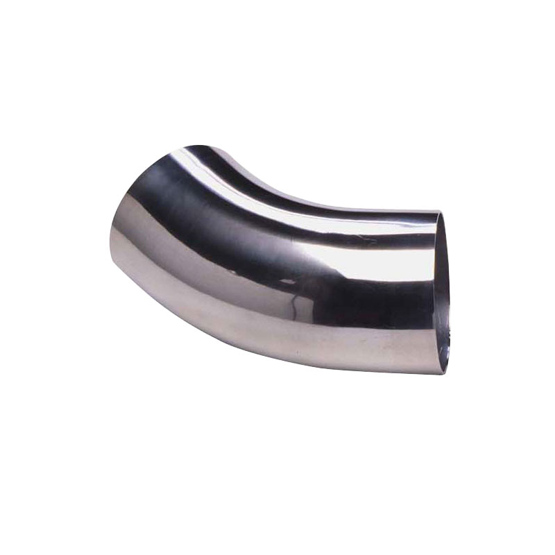 Universal Aluminum Air intake pipe - 45 Degrees - Diameter 76mm