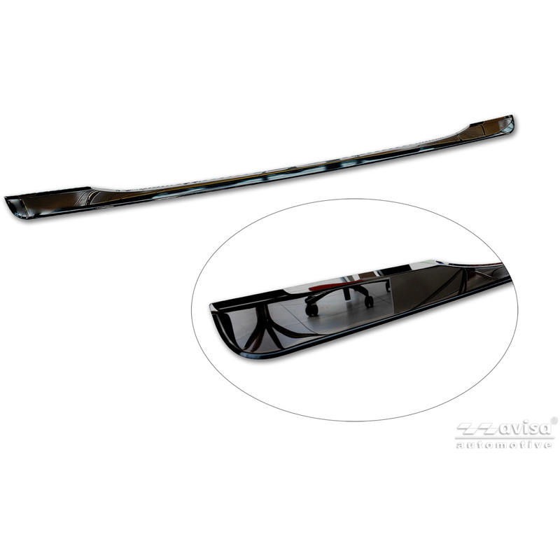 Avisa Black Chrome Stainless Steel Tailgate Trim  Toyota Proace City Verso 2019-2024 & Facelift 2024-