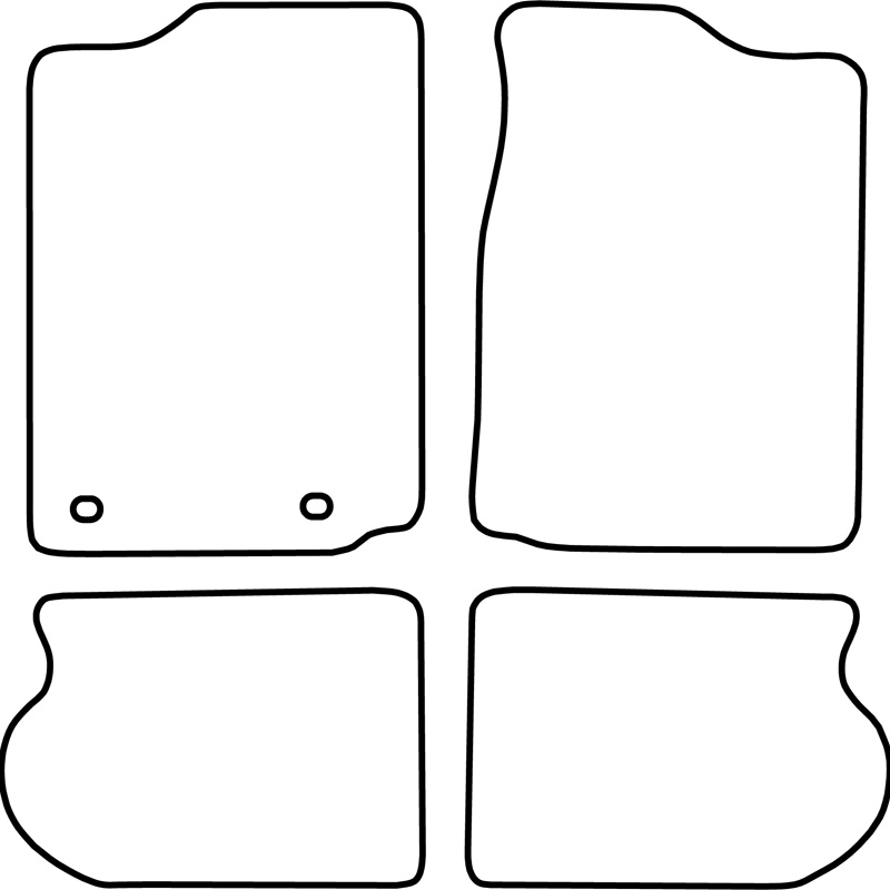 Set car mats  Suzuki Vitara 1988-2001