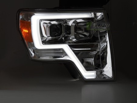 Headlights Ford F150 MK12 08-14 TL-LAMP Black