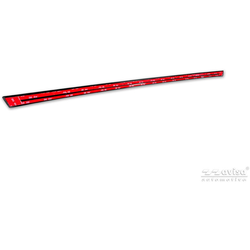 Avisa Black Chrome Stainless Steel Tailgate Trim  Renault Arkana 2020-