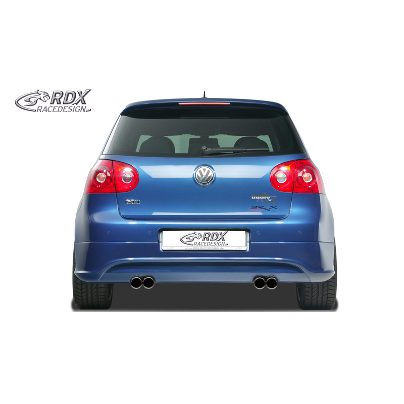 Rear bumper skirt  Volkswagen Golf V HB 3/5-doors 2003-2008 'R32 clean' (ABS)