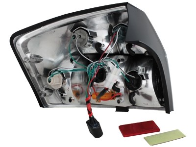 Taillights Audi A4 Limousine 01-04 LED Red/clear