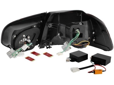 Taillights led VW Golf VI 10/08- R-look Smoke