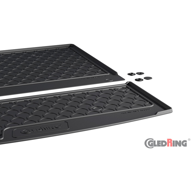 Gledring Rubbasol (Rubber) Trunk mat  Peugeot 5008 III Hybrid 2024- (7 Persons)