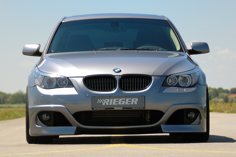 Voorbumper passend voor BMW 5 Serie E-60 ABS Rieger