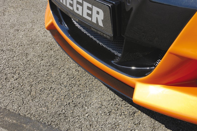 Spoilerzwaard Carbon voor Frontbumper BMW E92 Coupe Rieger