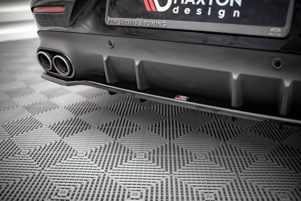 Diffuser passend voor Mercedes CLS 53 AMG C257 Maxton Glans Zwart