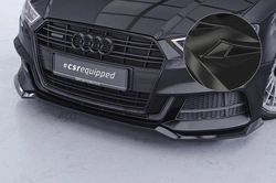 Front Spoiler passend voor Audi A3 S-Line / S3 8V – CSR Automotive Cup Spoiler Lip High-Gloss Black