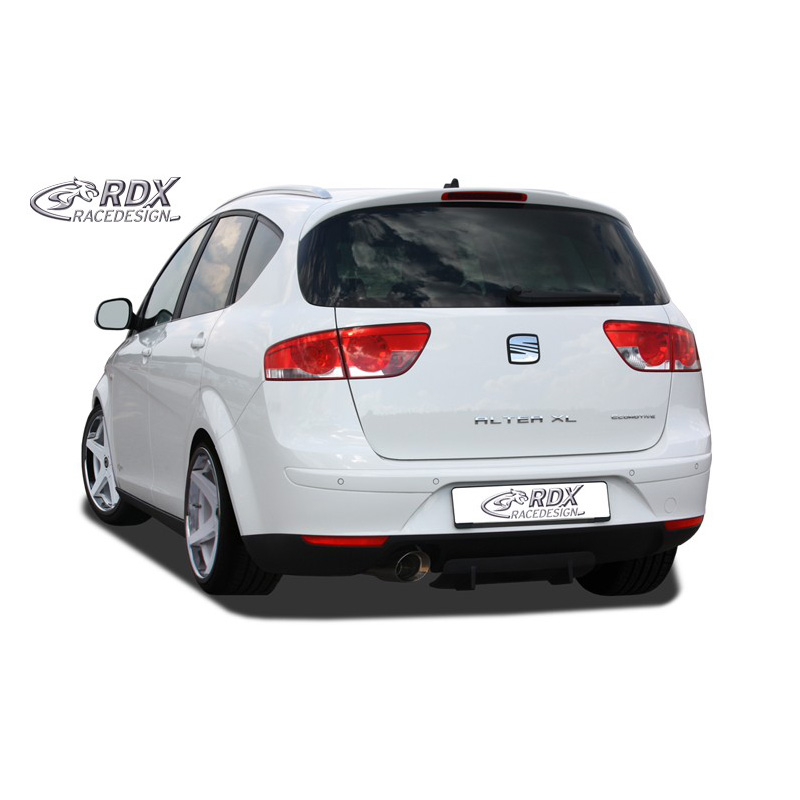 Rear bumper skirt 'Diffuser U-Diff'  Seat Altea (5P) incl. FR & XL 2004- (PU)