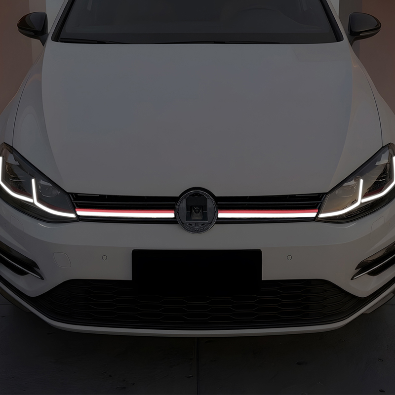 R-Look Grill with LED-Strip  Volkswagen Golf VII (7.5) HB/Variant Facelift 2017-2020