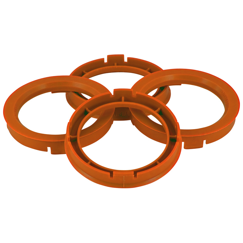 Set TPI Hub Centric Rings - 69.1->67.1mm - Orange