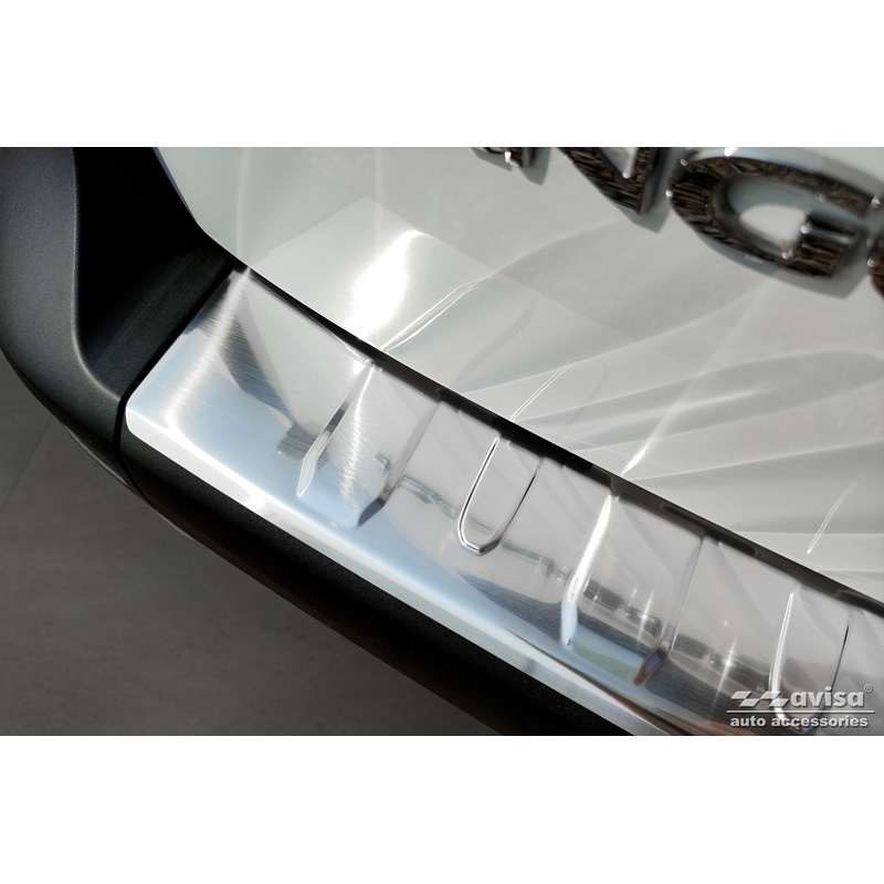 Stainless Steel Rear bumper protector  Renault Kangoo III Furgon & Nissan Townstar 2021- 'Ribs'