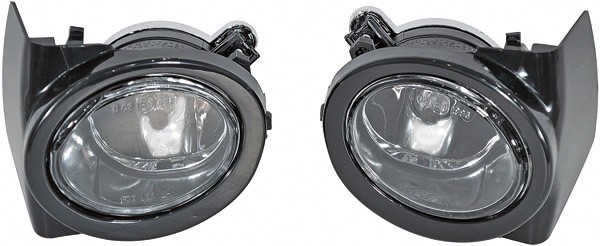 Foglights BMW E46/E39. 95->> HB4 clear/chome