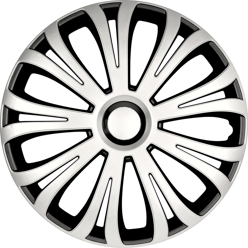 Set wheel covers Avera 14-inch silver/black