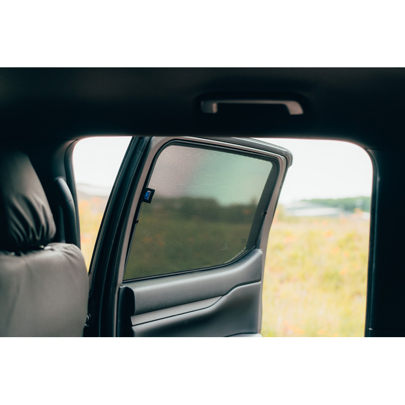 Set Car Shades (rear side doors)  Ford Ranger 4 doors 2023- (2-pieces)