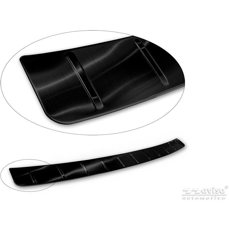 Avisa Stainless Steel Rear Bumper Protector  Audi A6 (C9) Avant S-Line 2025- - Black