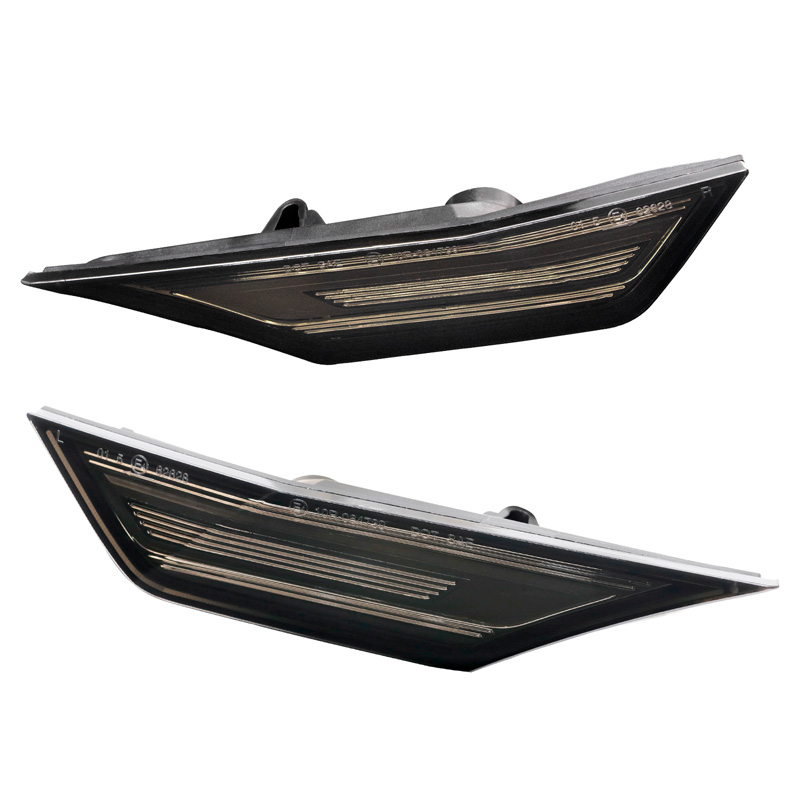 Set LED Side Indicators  Honda Civic X 2016-2022 - Smoke - incl. Dynamic Running Light & Position Light
