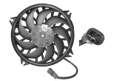 ventilator, 240w, 40 cm doorsnee, 2 pins Citroen C4, 2004-2012