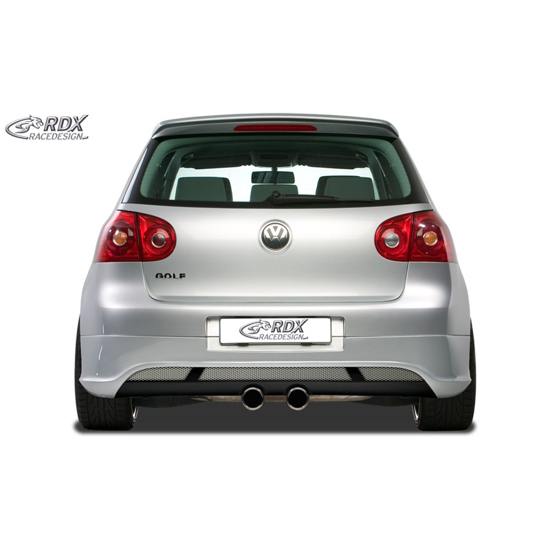 Rear bumper skirt  Volkswagen Golf V Hatchback 3/5-doors 2003-2008 'V2' (exhaust R32) excl. Variant/Plus (ABS)