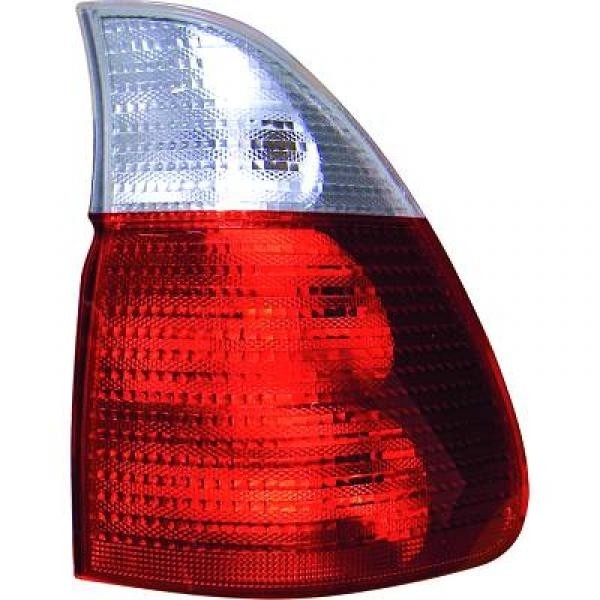 Achterlicht links X5 99-03 ROOD/WIT