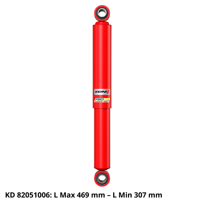 KONI Special Active Shock absorber  Fiat Ducato (250/290) Van/Box/Bus/Camper Van/Motorhome 2006- - Rear axle - Rear axle: Lmin 307mm-Lmax 469mm (8205-1006)