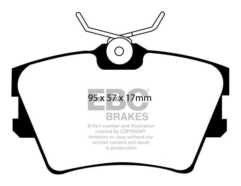 EBC Brakes VW BEDRIJFSWAGEN Transporter (Kombi)/Camper Van 1.9 T