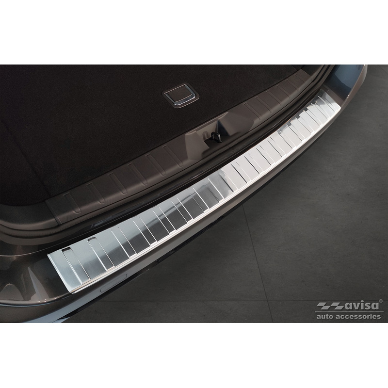 Stainless Steel Rear bumper protector  Subaru Outback (BT) 2020- 'Ribs'